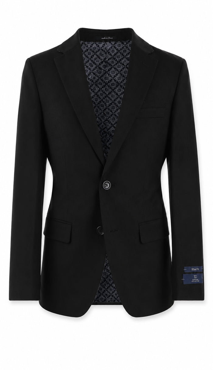 Men Sapphire Wool Blazer