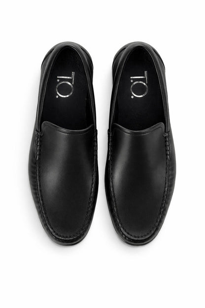 Men's Black Slip-On