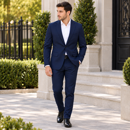 Men's Flex Breeze Jacket Blazer - Navy
