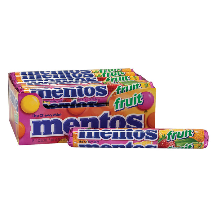 Mentos Fruit Roll 1.32oz - 15ct