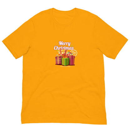Merry Christmas Gift Virtual Races Unisex t-shirt