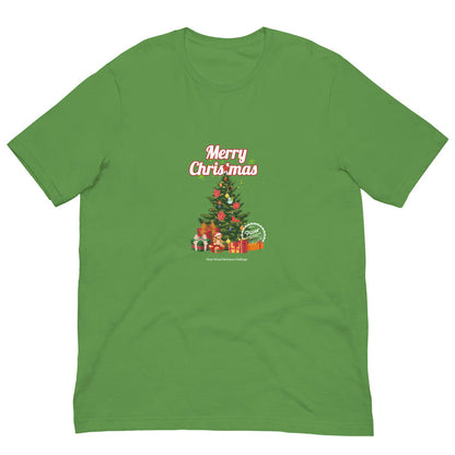 Merry Christmas Tree Virtual Races Unisex t-shirt