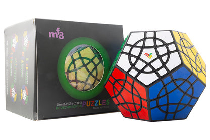 mf8 Crazy Curvy Megaminx (Full-Function) - Black