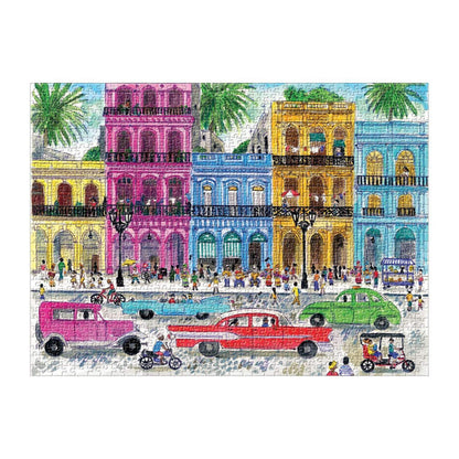 Michael Storrings Cuba 1000 Piece Puzzle 1000 Piece Puzzles Galison