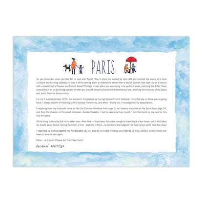 Michael Storrings Paris 1000 Piece Puzzle 1000 Piece Puzzles Galison