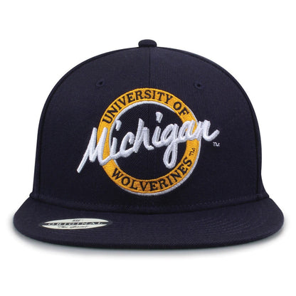 Michigan Flat Brim Snapbacks