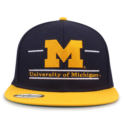 Michigan Flat Brim Snapbacks