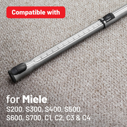 Miele Extension Rod Tube for MIELE Vacuum Telescopic Adjustable Extendable Wand S200 S300 S400 S500 S600 C1 C2 C3 C4