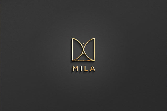 MILA - Name Logo Design | Instant Download | Premade Logo | Minimalist Design