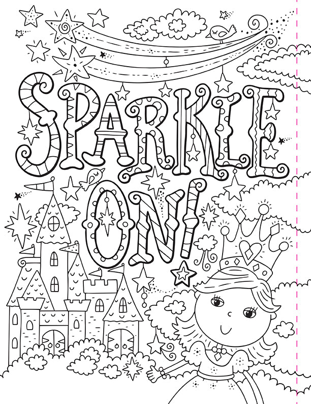 Mindful Sticker By Number: Unicorns
