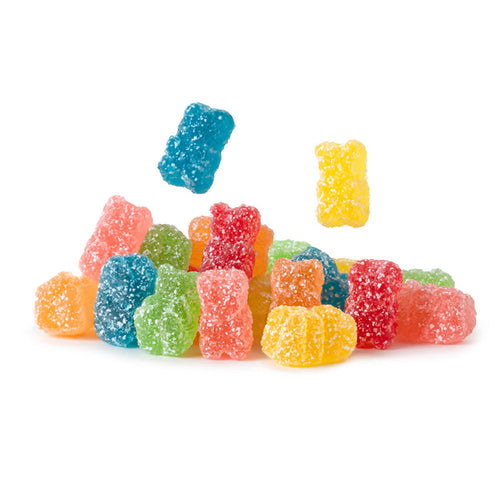 Mini Sour Gummy Bears Candy - 5 LB