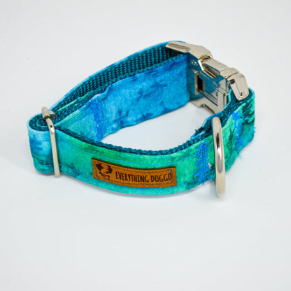 Misty Forest Eco Canvas Dog Collar