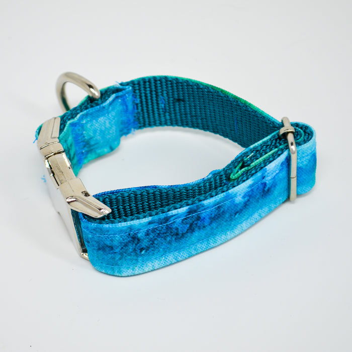 Misty Forest Eco Canvas Dog Collar