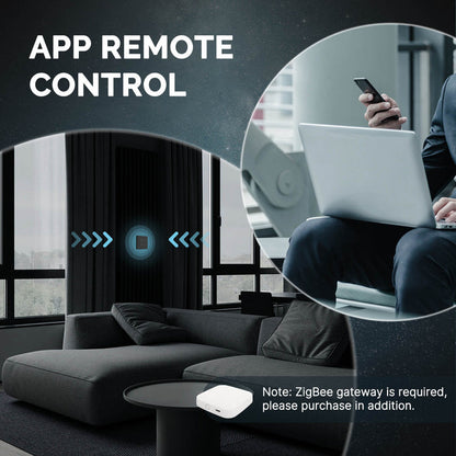 Note: ZigBee gateway is required, please purchase in addition - MOES