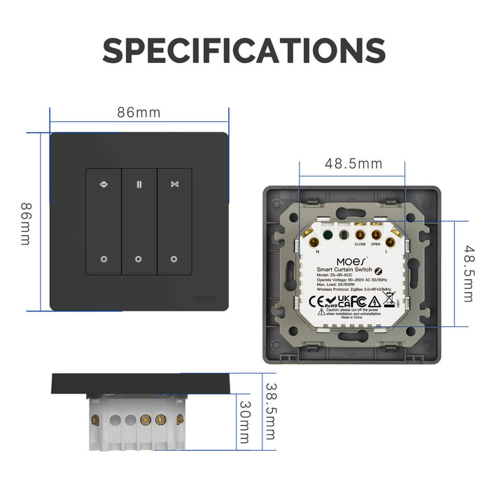 SPECIFICATIONS - MOES