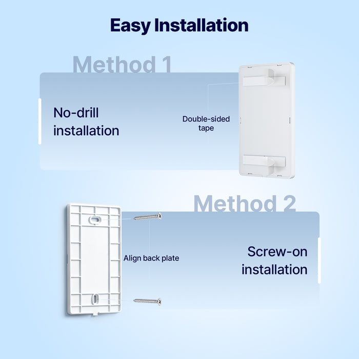 MOES Zigbee Wireless Scene Switch - 3 Gang 9 Scenarios Smart Push Button Remote, Magnetic Handheld Design
