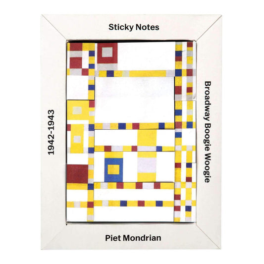MoMA Mondrian Sticky Notes Box Sticky Notes Galison