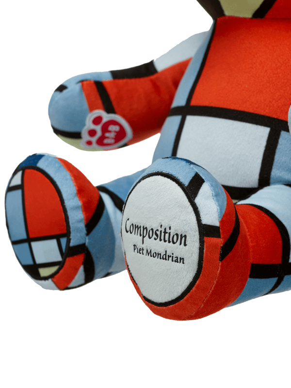 Mondrian Composition Bear - The Met - Build-A-Bear Workshop Australia
