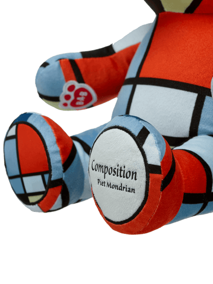 Mondrian Composition Bear - The Met - Build-A-Bear Workshop Australia