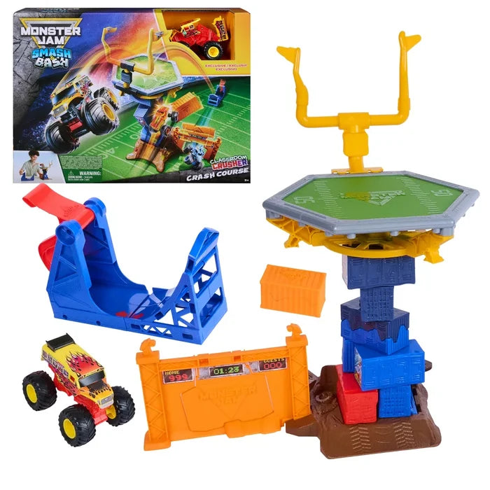 Monster Jam Smash N Bash Playset