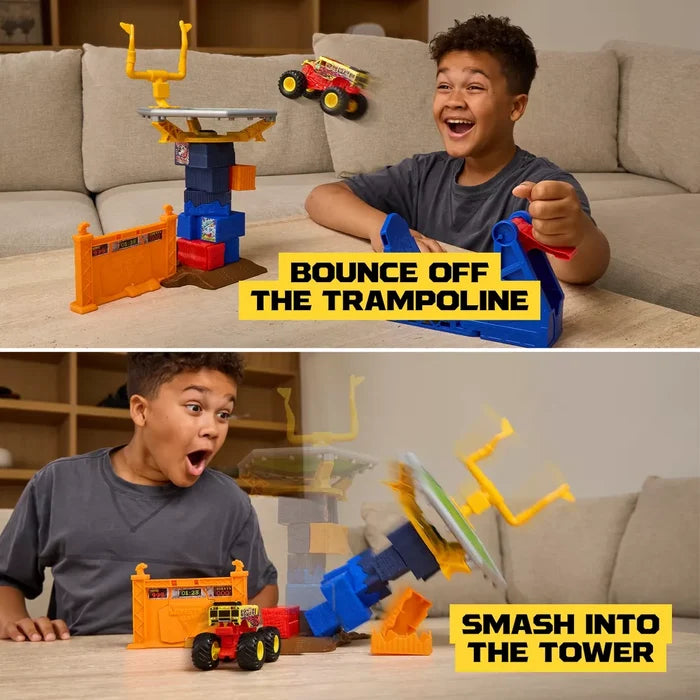 Monster Jam Smash N Bash Playset
