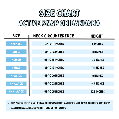 Mountain Adventure - Active Snap On Bandana (Reversible)