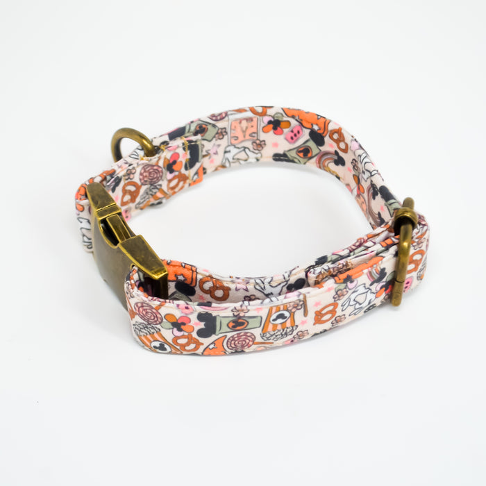 Mousey Magic Cotton Dog Collar