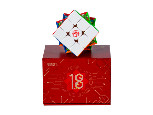MoYu WeiLong V11 3x3 (20-Magnet Ball-Core + MagLev) - 18th Anniversary Edition - Stickerless