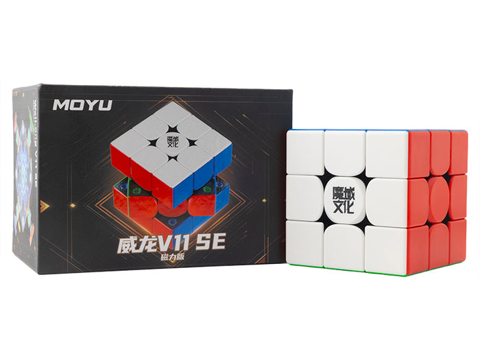 MoYu WeiLong V11 SE 3x3 (Magnetic) - Stickerless / Black Internals