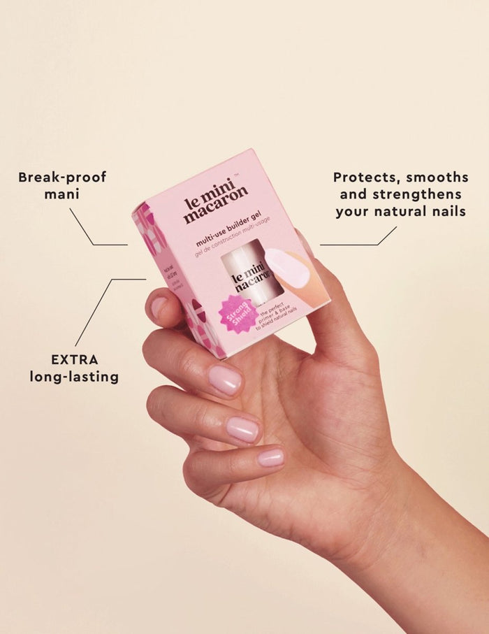 Multi - Use Builder Gel - Dusty Rose - Base Coat