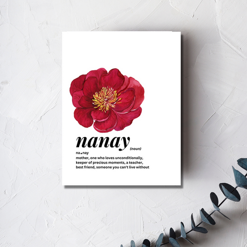 Nanay Greeting Card