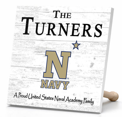 Naval Academy Proud Family Sign - Personalized