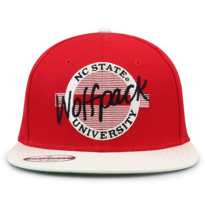 NC State Flat Brim Snapbacks