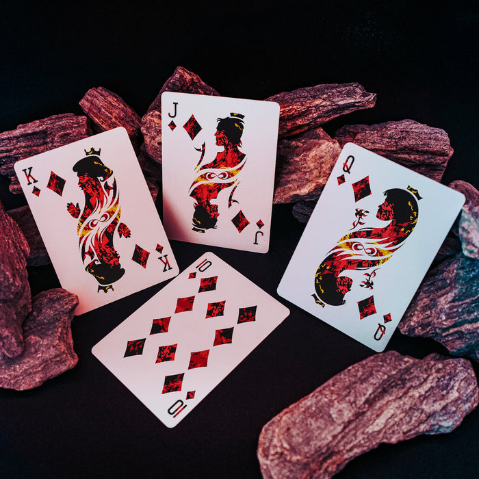 Nebula Supernova Playing Cards Playing Cards by Emily Sleights