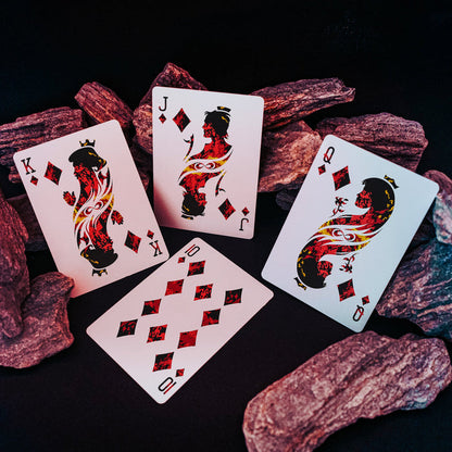 Nebula Supernova Playing Cards Playing Cards by Emily Sleights