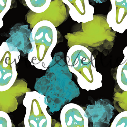 Neon Ghostface-- Multiple Colors