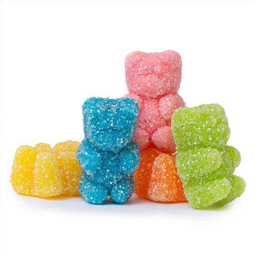 Neon Gummy Bears Candy - 5 LB