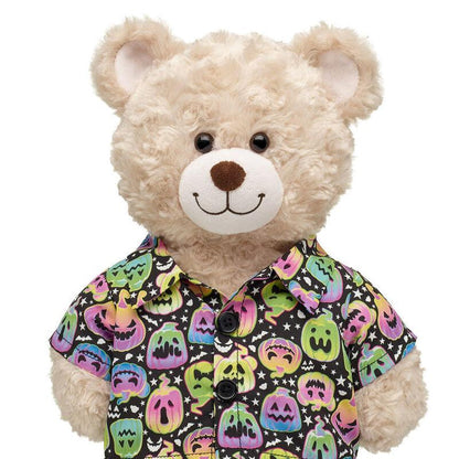 Neon Pumpkin Halloween Shirt - Build-A-Bear Workshop Australia