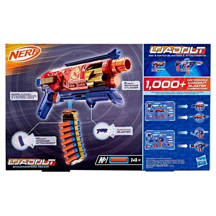 Nerf Shadowspeed Recon Blaster