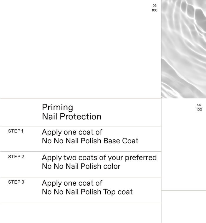 No No Nail Polish Base Coat Makeup Korres