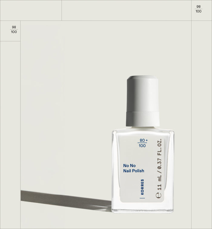 No No Nail Polish Pure White Makeup Korres