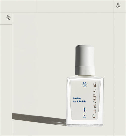 No No Nail Polish Pure White Makeup Korres