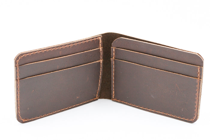North & East Leather: Slim Card Bi-Fold