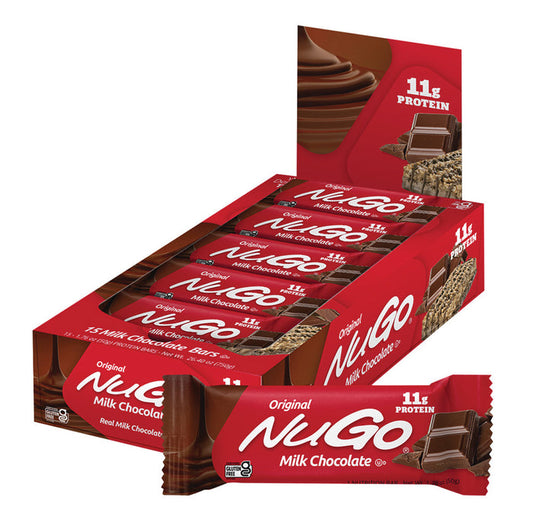 Nugo Protein Bar Chocolate 1.76oz - 15ct
