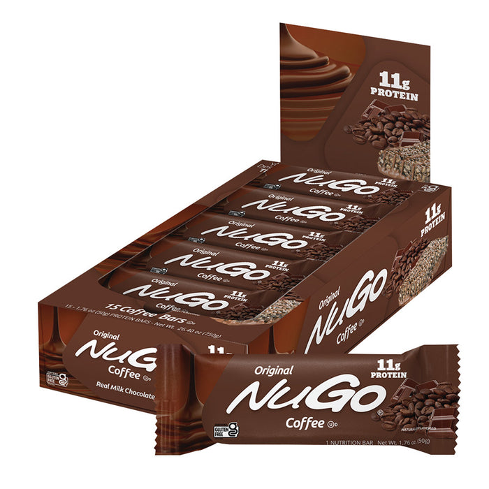 Nugo Protein Bar Coffee 1.76oz - 15ct