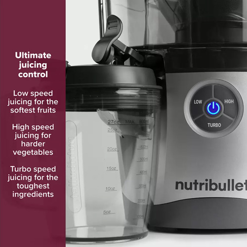 NutriBullet Juicer Pro 1000W – 3 Speed Settings | 01558