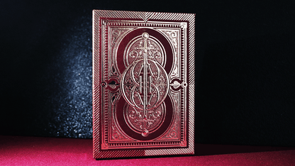 Oath Standard Playing Cards - Burgundy Playing Cards by Oath Playing Cards