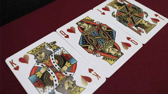 Oath Standard Playing Cards - Burgundy Playing Cards by Oath Playing Cards