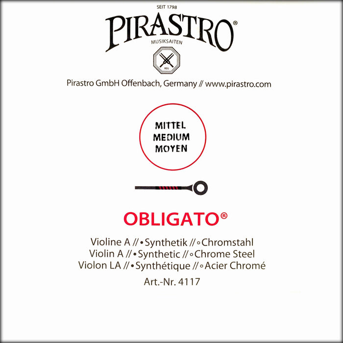Pirastro Obligato Chrome Violin A String