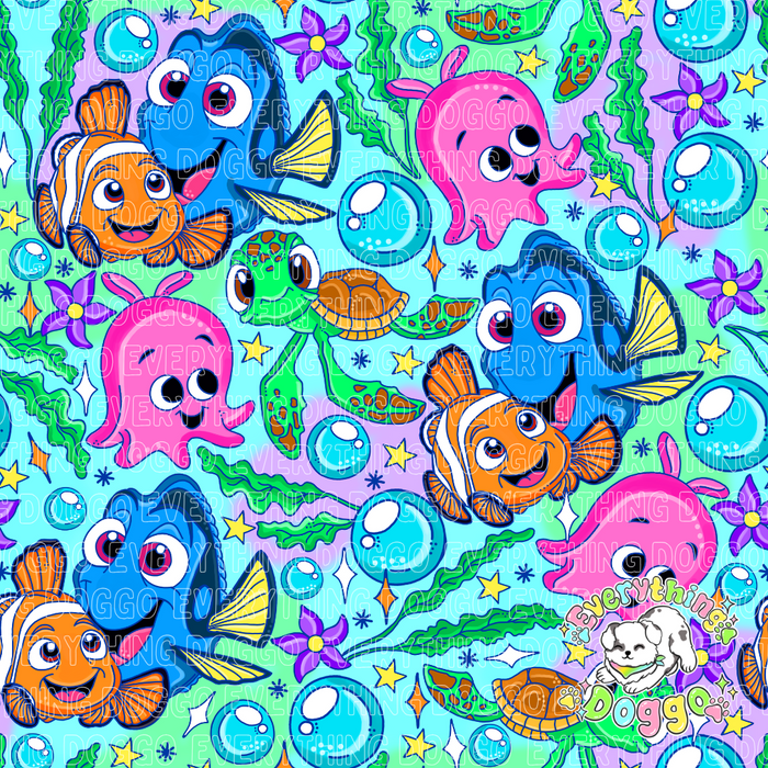 Ocean Friends - Active Snap On Bandana